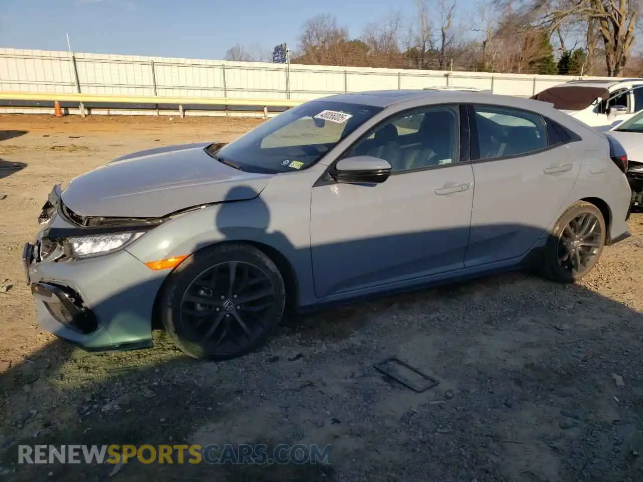 1 Photograph of a damaged car SHHFK7H96MU216022 HONDA CIVIC 2021
