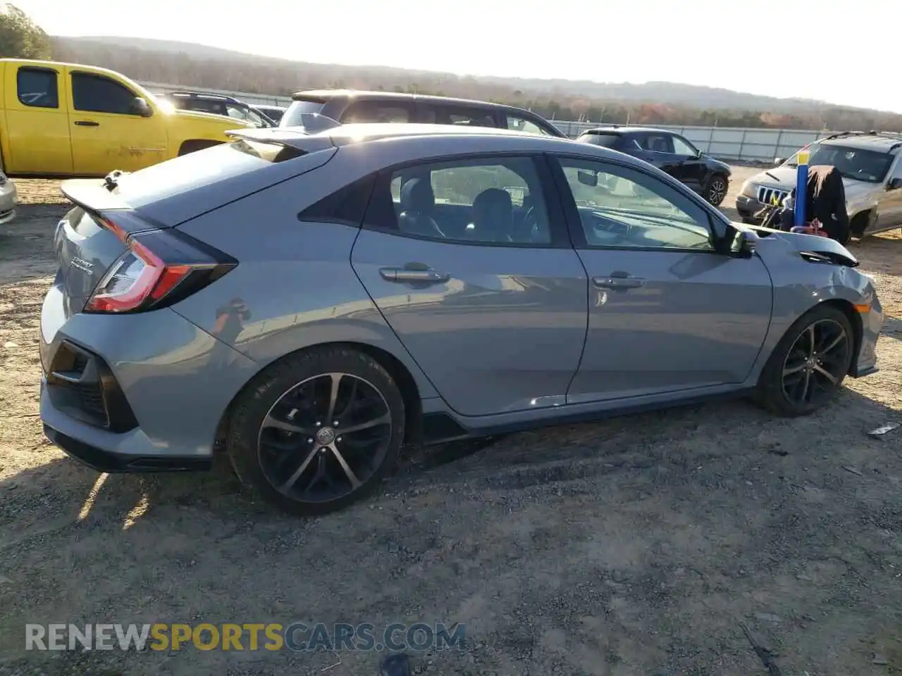 3 Photograph of a damaged car SHHFK7H96MU216022 HONDA CIVIC 2021