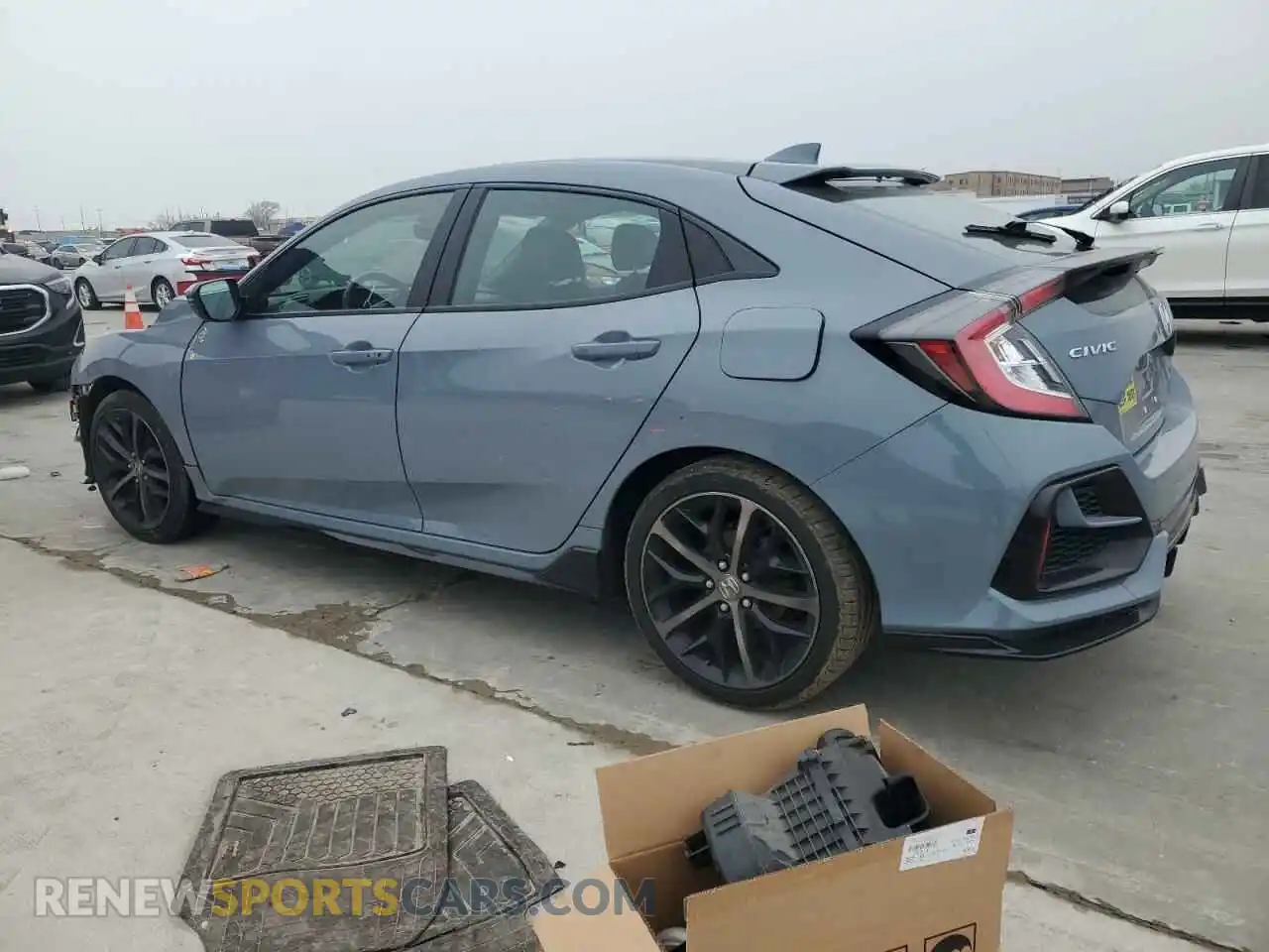 2 Photograph of a damaged car SHHFK7H97MU211654 HONDA CIVIC 2021