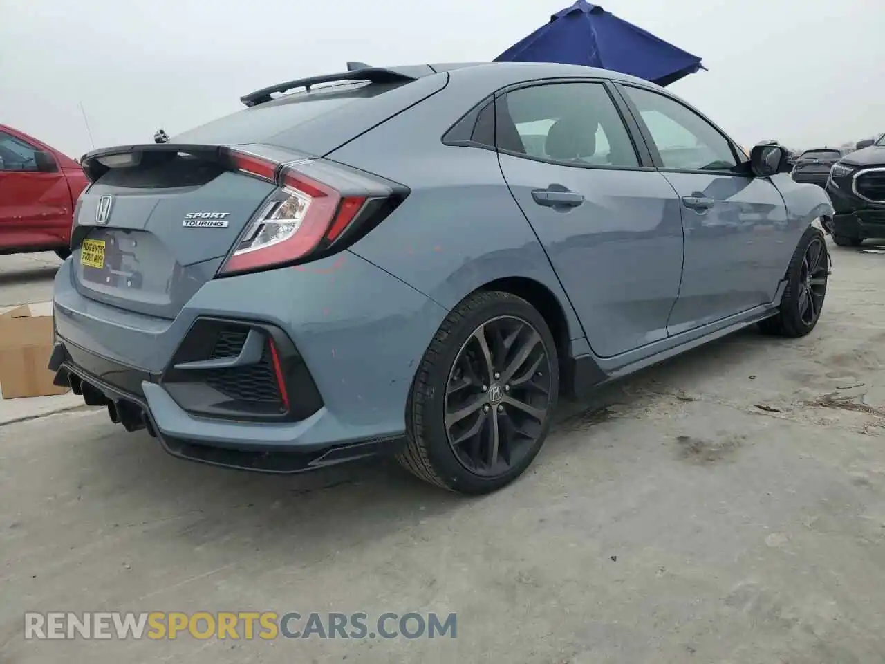 3 Photograph of a damaged car SHHFK7H97MU211654 HONDA CIVIC 2021