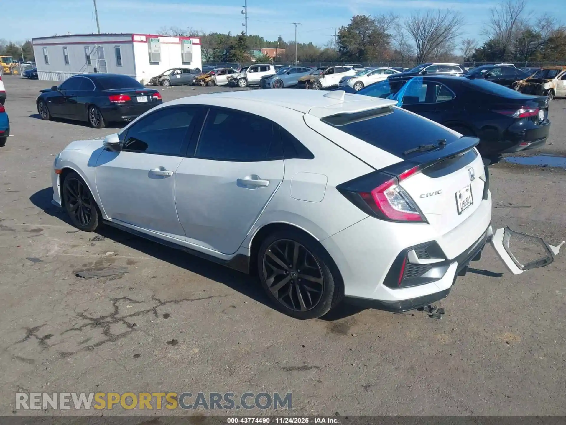 3 fotografías del automóvil dañado SHHFK7H98MU217026 HONDA CIVIC 2021
