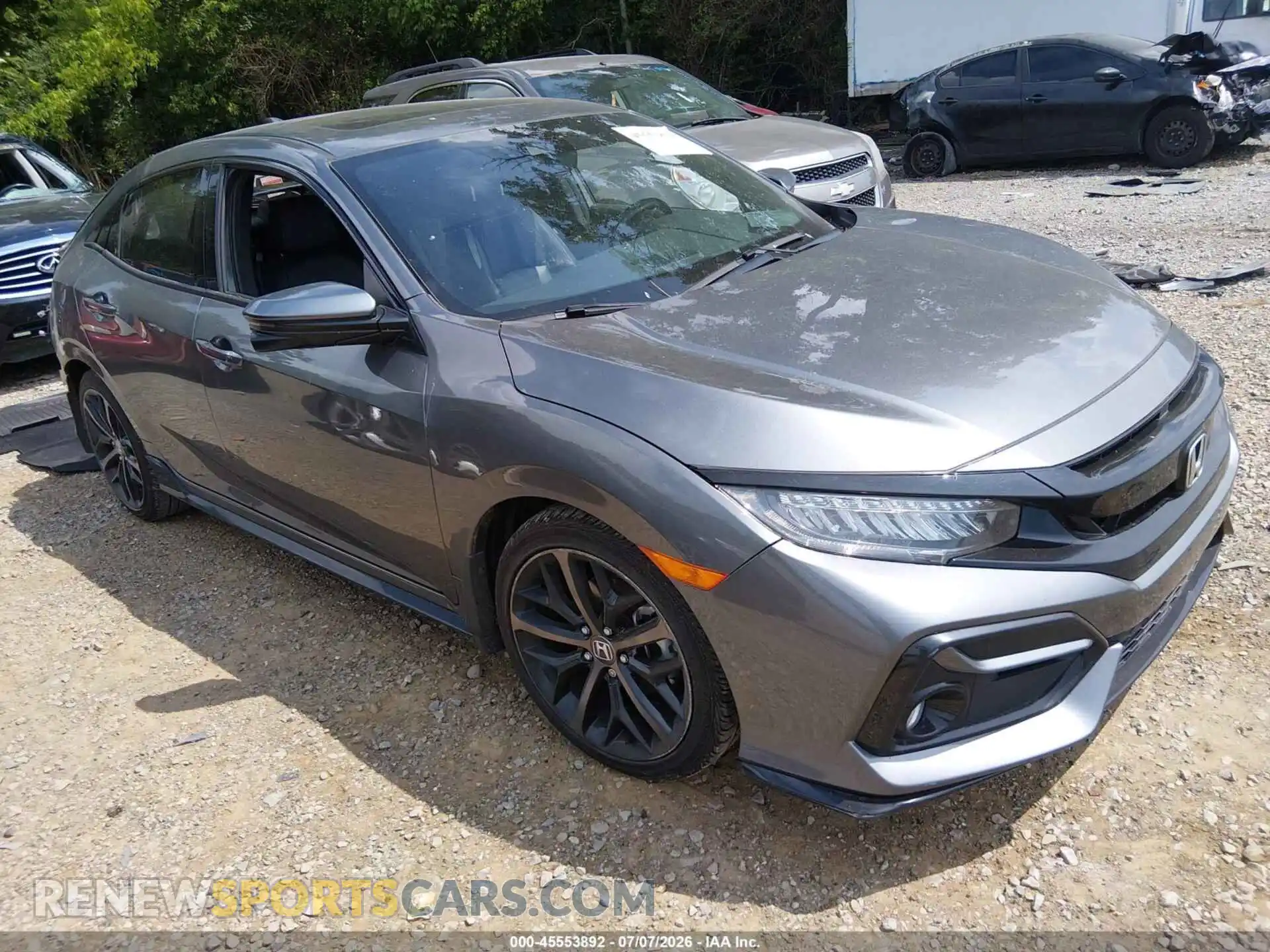 1 fotografías del automóvil dañado SHHFK7H9XMU210515 HONDA CIVIC 2021