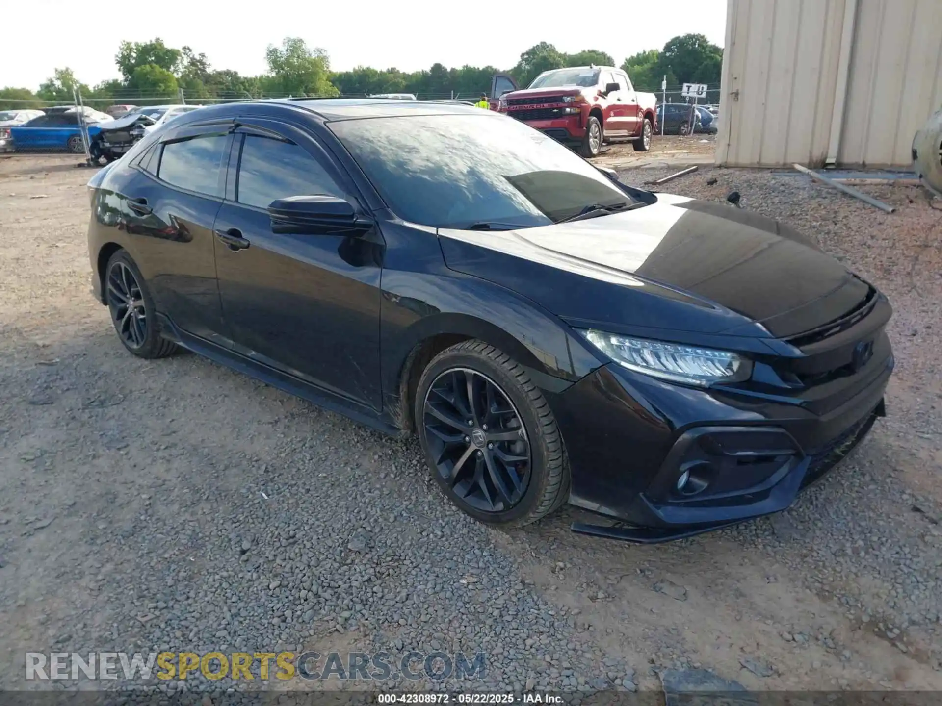 1 Фотография поврежденного автомобиля SHHFK7H9XMU215147 HONDA CIVIC 2021