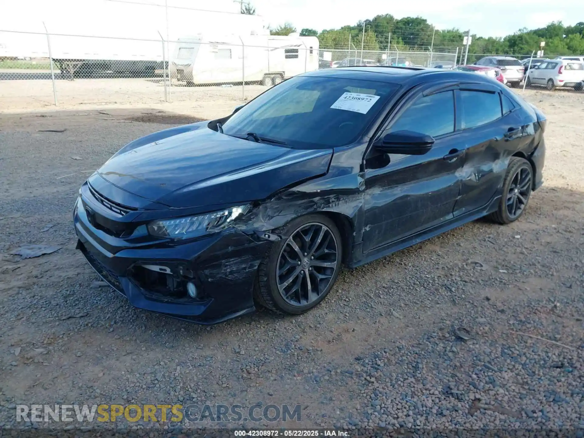 2 Фотография поврежденного автомобиля SHHFK7H9XMU215147 HONDA CIVIC 2021