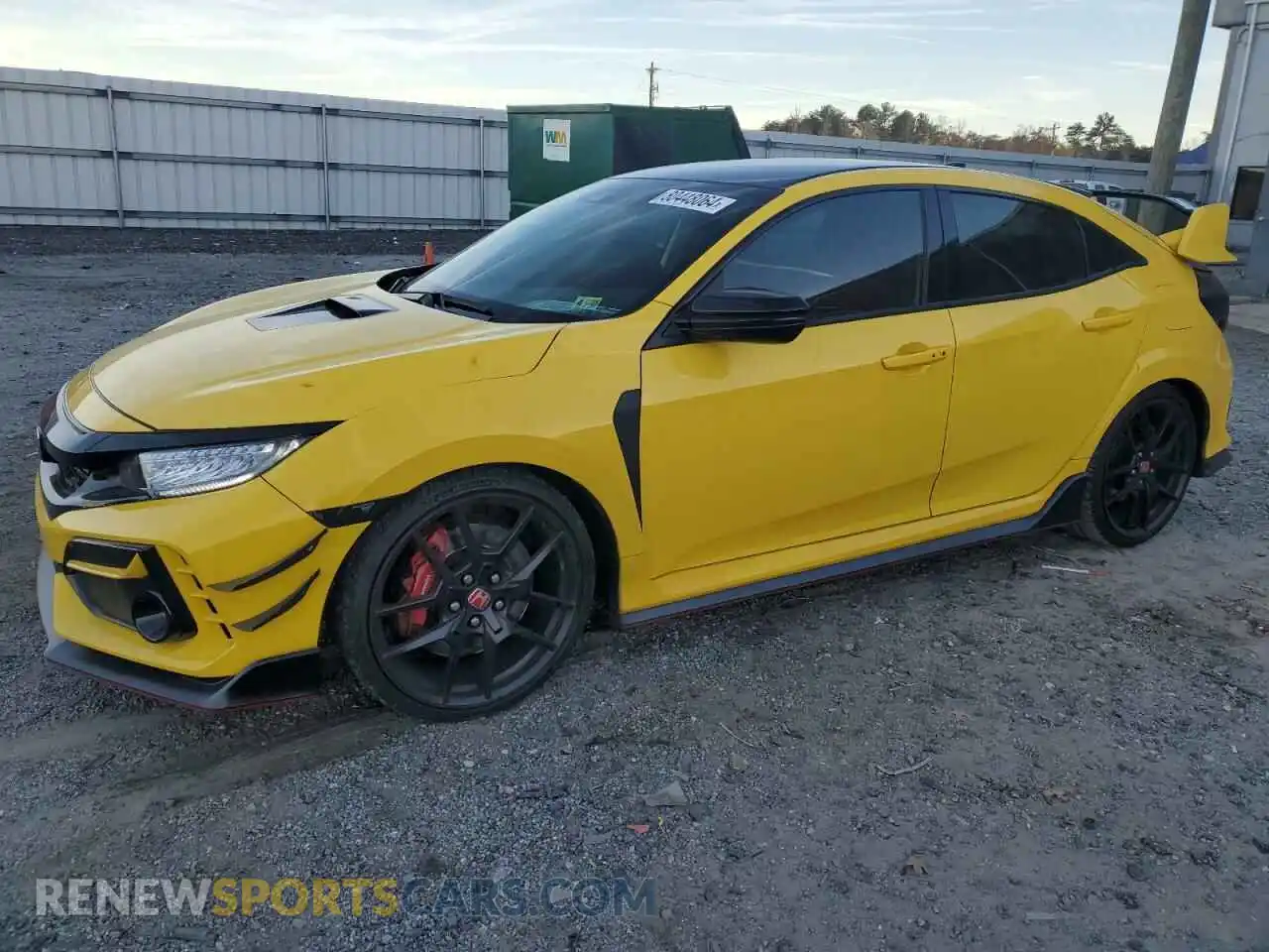 1 Photograph of a damaged car SHHFK8G02MU203874 HONDA CIVIC 2021