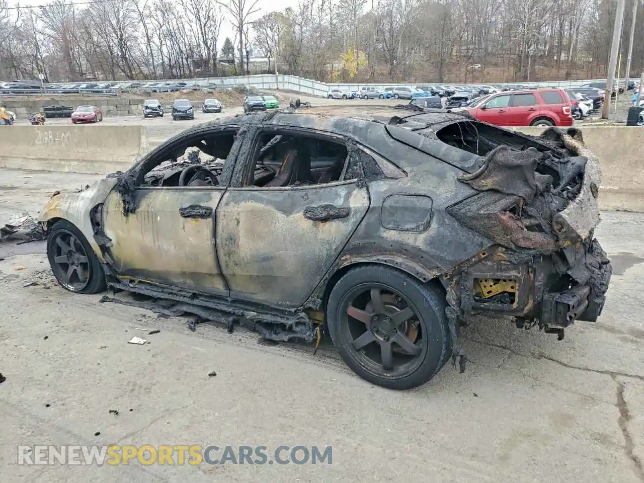 2 fotografías del automóvil dañado SHHFK8G0XMU204173 HONDA CIVIC 2021