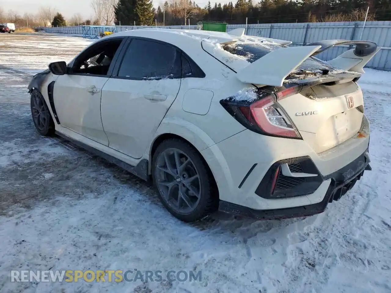 2 Photograph of a damaged car SHHFK8G36MU300358 HONDA CIVIC 2021