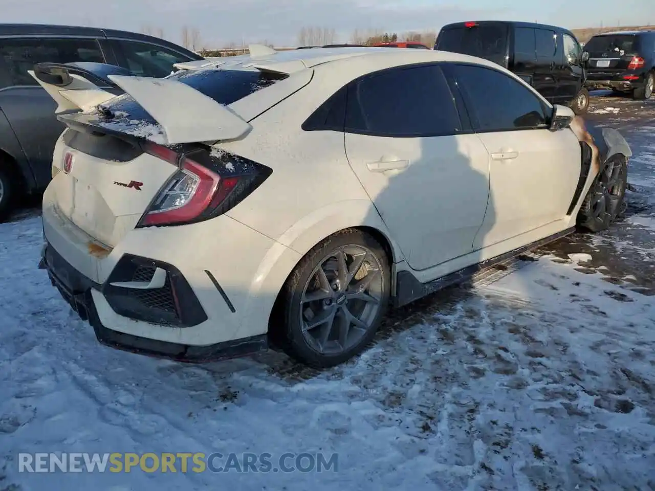 3 Photograph of a damaged car SHHFK8G36MU300358 HONDA CIVIC 2021