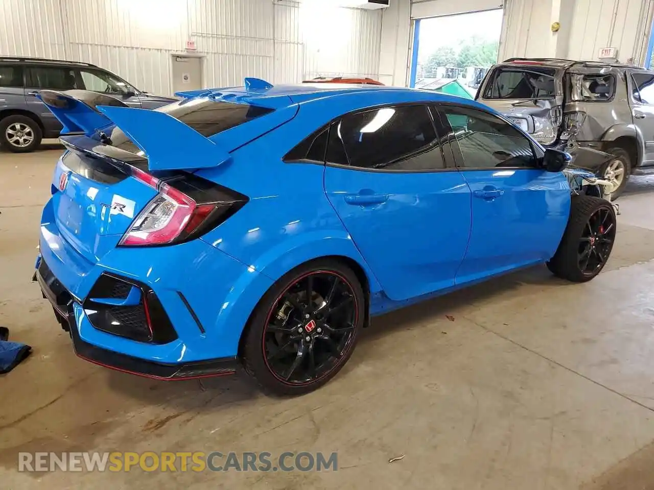 3 Photograph of a damaged car SHHFK8G73MU201578 HONDA CIVIC 2021