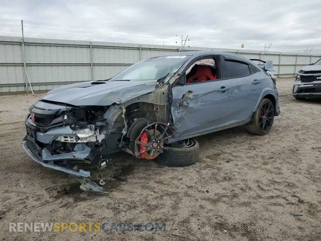 1 Photograph of a damaged car SHHFK8G74MU201802 HONDA CIVIC 2021