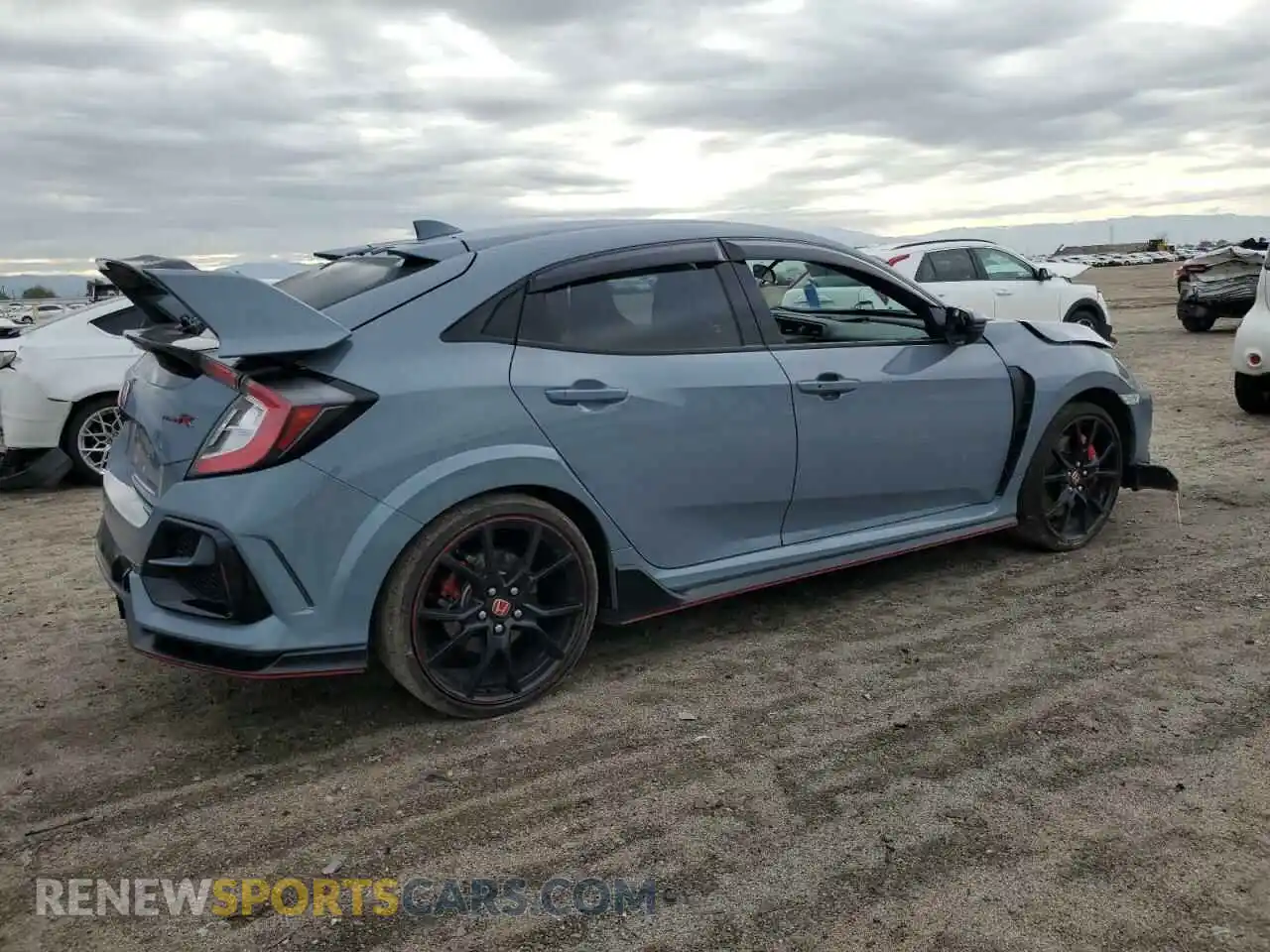3 Photograph of a damaged car SHHFK8G74MU201802 HONDA CIVIC 2021