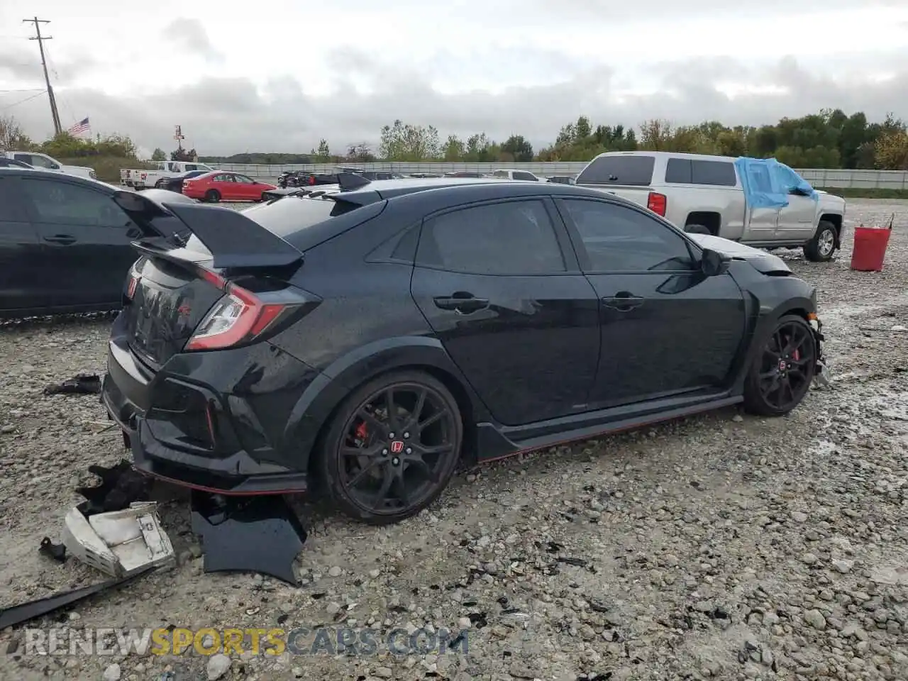 3 Photograph of a damaged car SHHFK8G75MU204871 HONDA CIVIC 2021