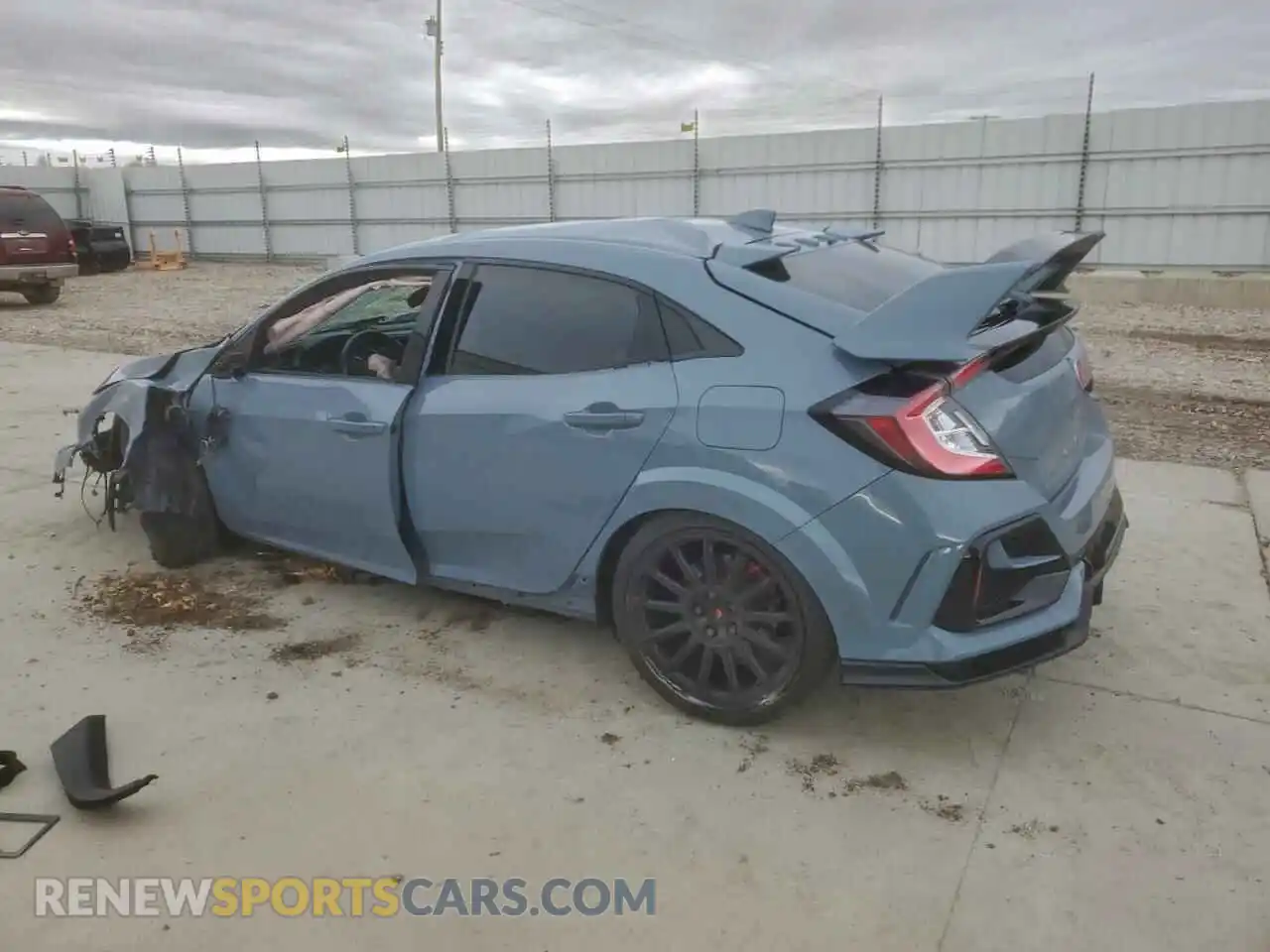 2 Photograph of a damaged car SHHFK8G77MU205746 HONDA CIVIC 2021