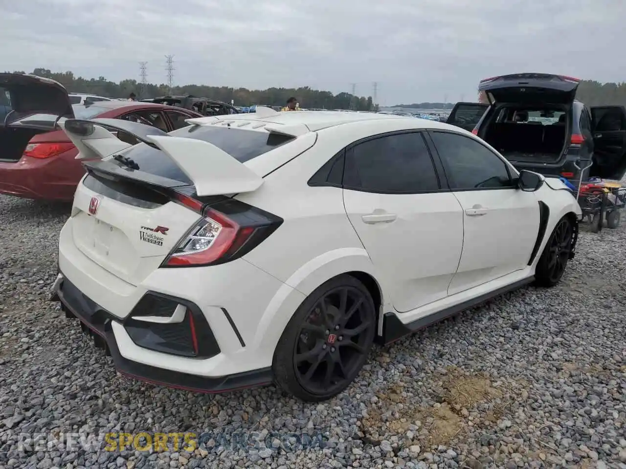 3 Photograph of a damaged car SHHFK8G78MU200944 HONDA CIVIC 2021
