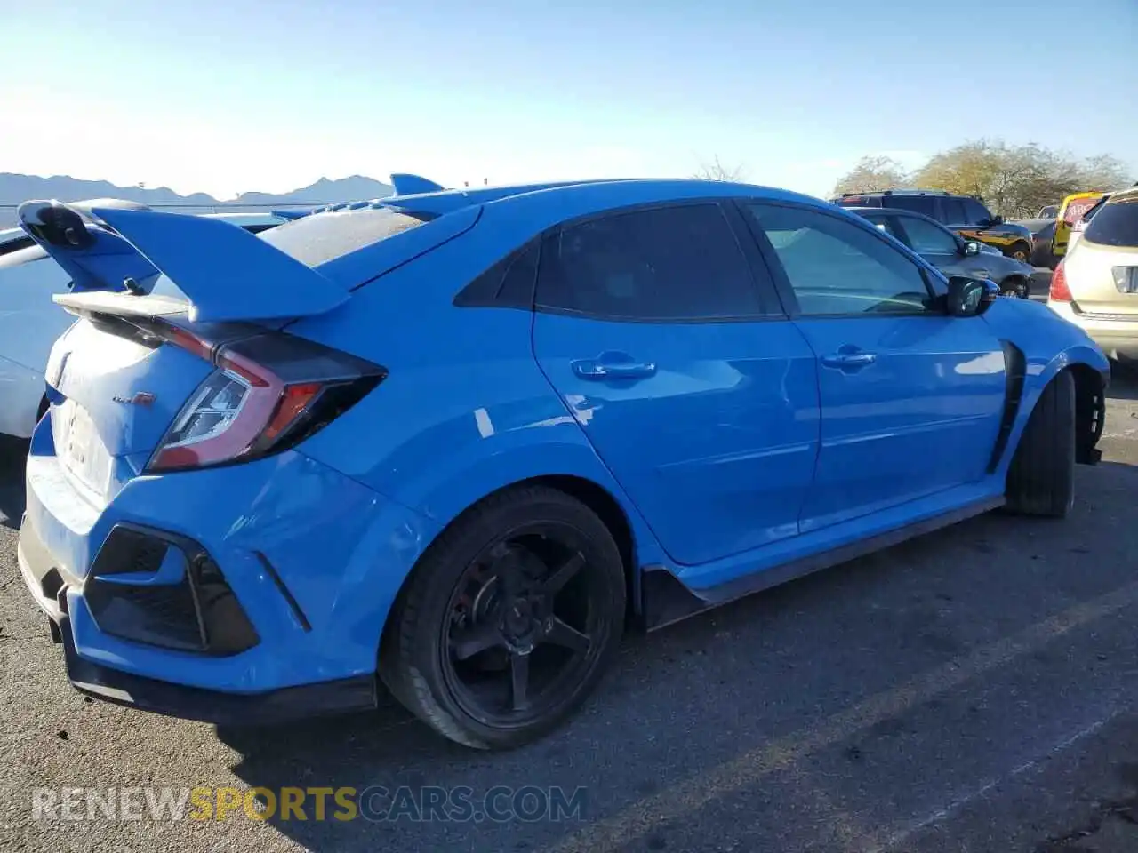 3 Photograph of a damaged car SHHFK8G79MU205229 HONDA CIVIC 2021