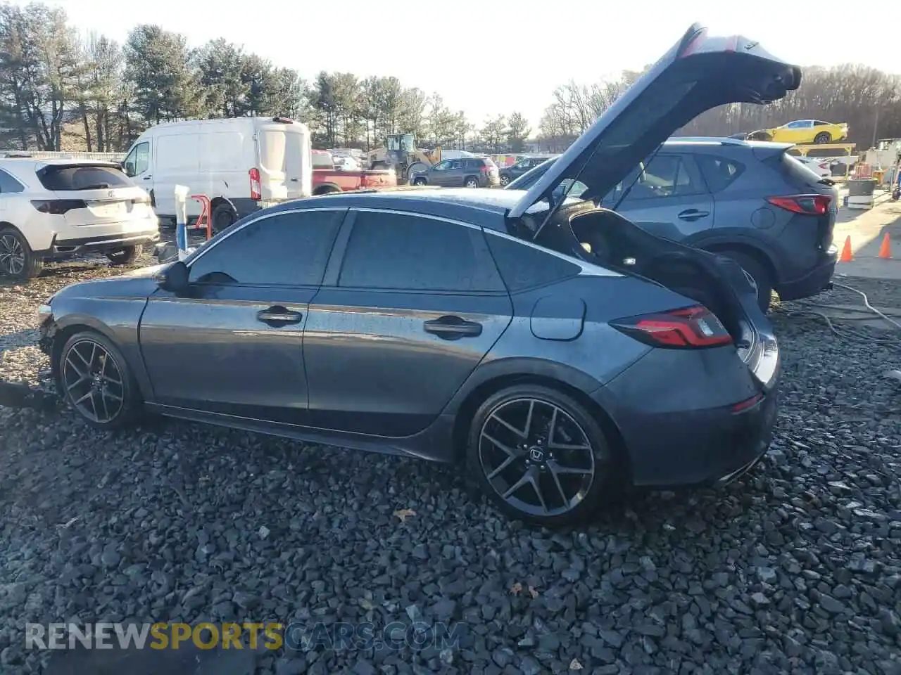 2 Photograph of a damaged car 19XFL1H87NE008564 HONDA CIVIC 2022