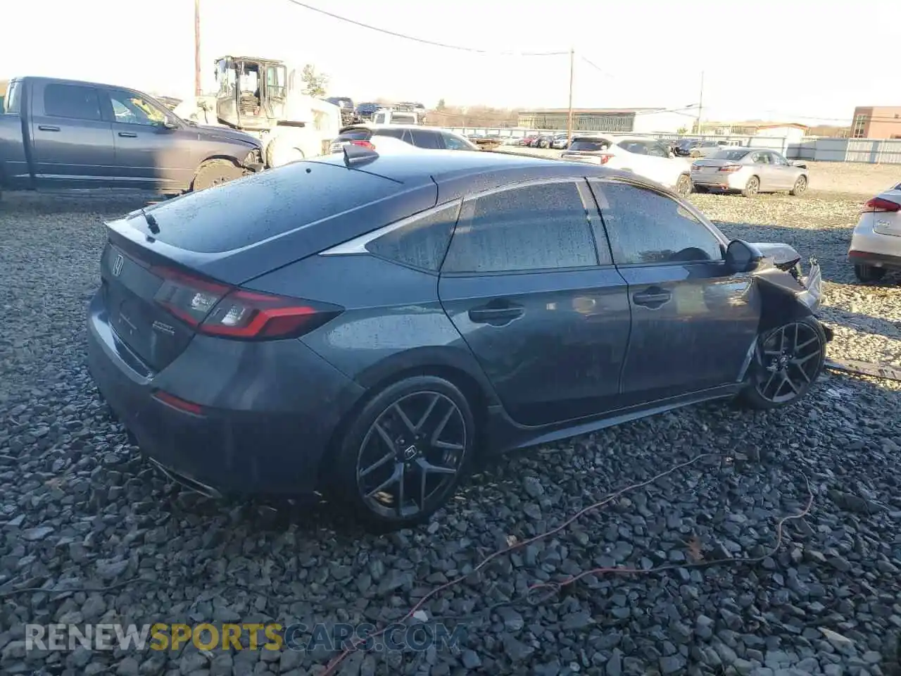 3 Photograph of a damaged car 19XFL1H87NE008564 HONDA CIVIC 2022