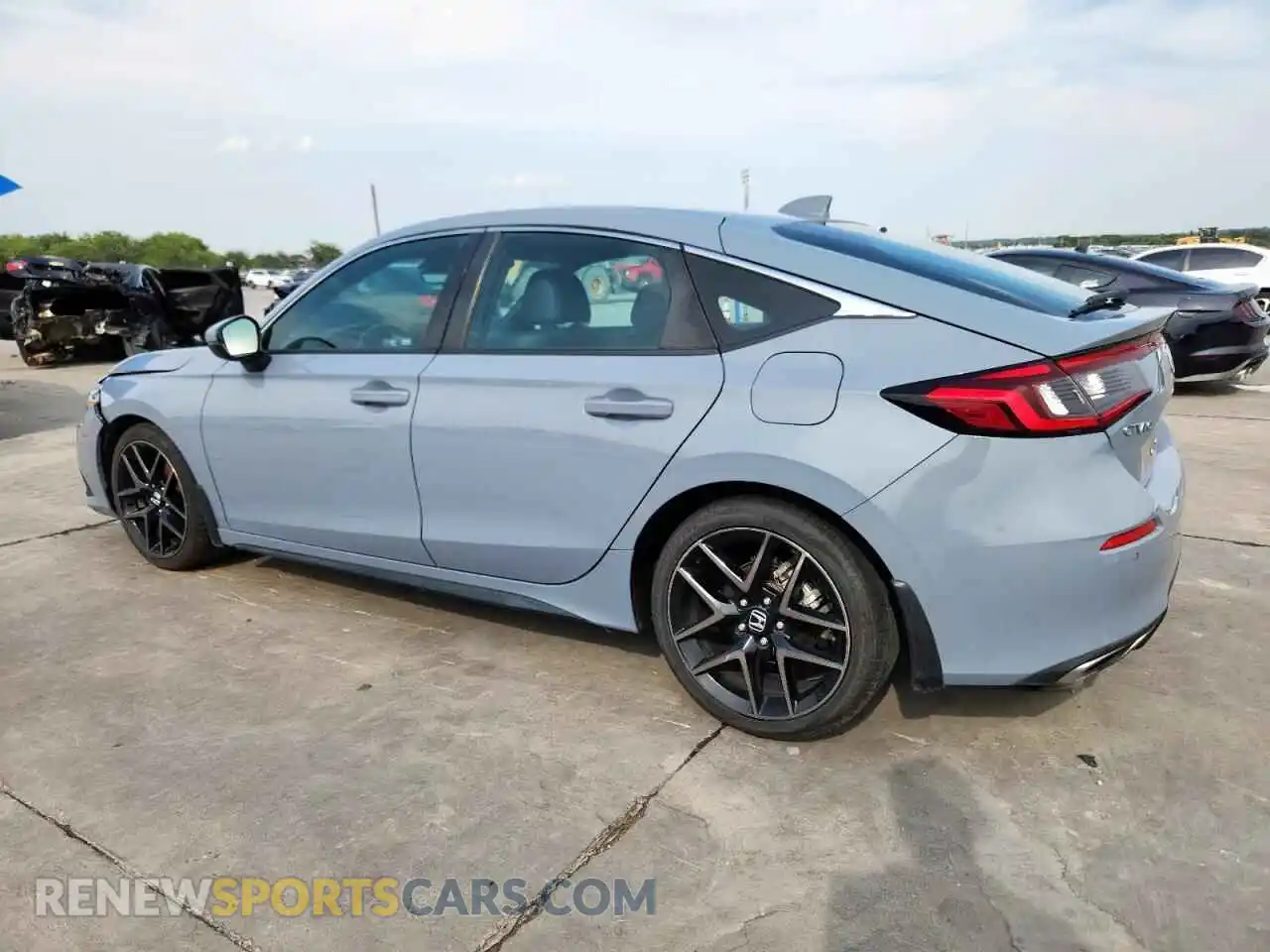 2 Photograph of a damaged car 19XFL1H8XNE007408 HONDA CIVIC 2022