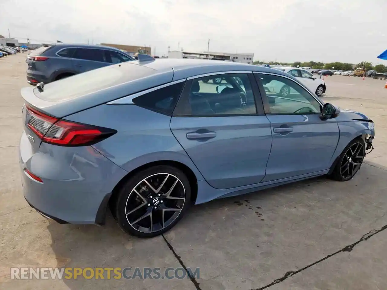 3 Photograph of a damaged car 19XFL1H8XNE007408 HONDA CIVIC 2022