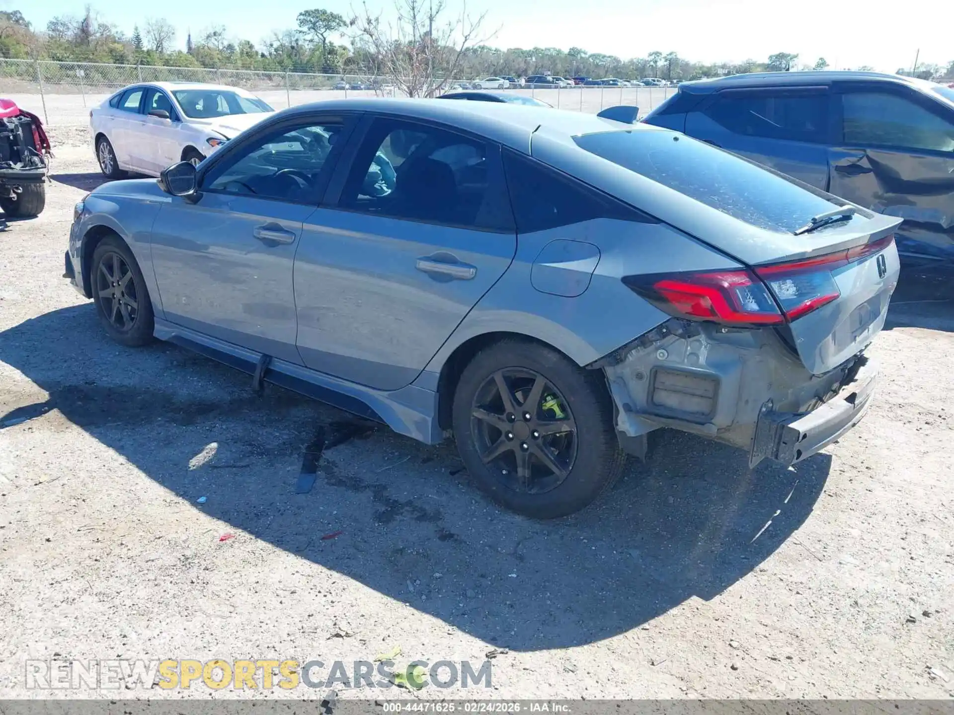 3 fotografías del automóvil dañado 19XFL2H8XNE012579 HONDA CIVIC 2022