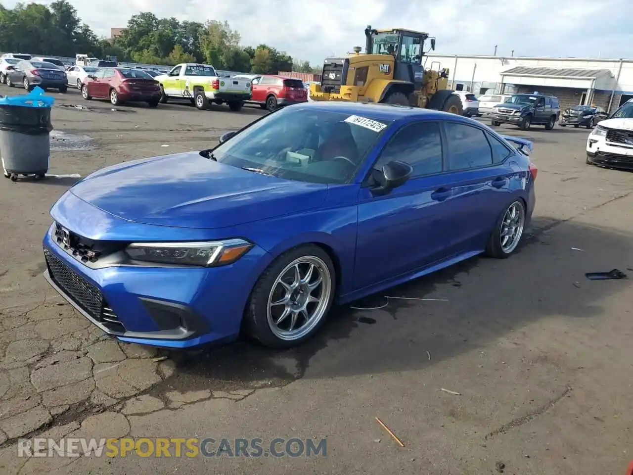 1 Photograph of a damaged car 2HGFE1E58NH473221 HONDA CIVIC 2022