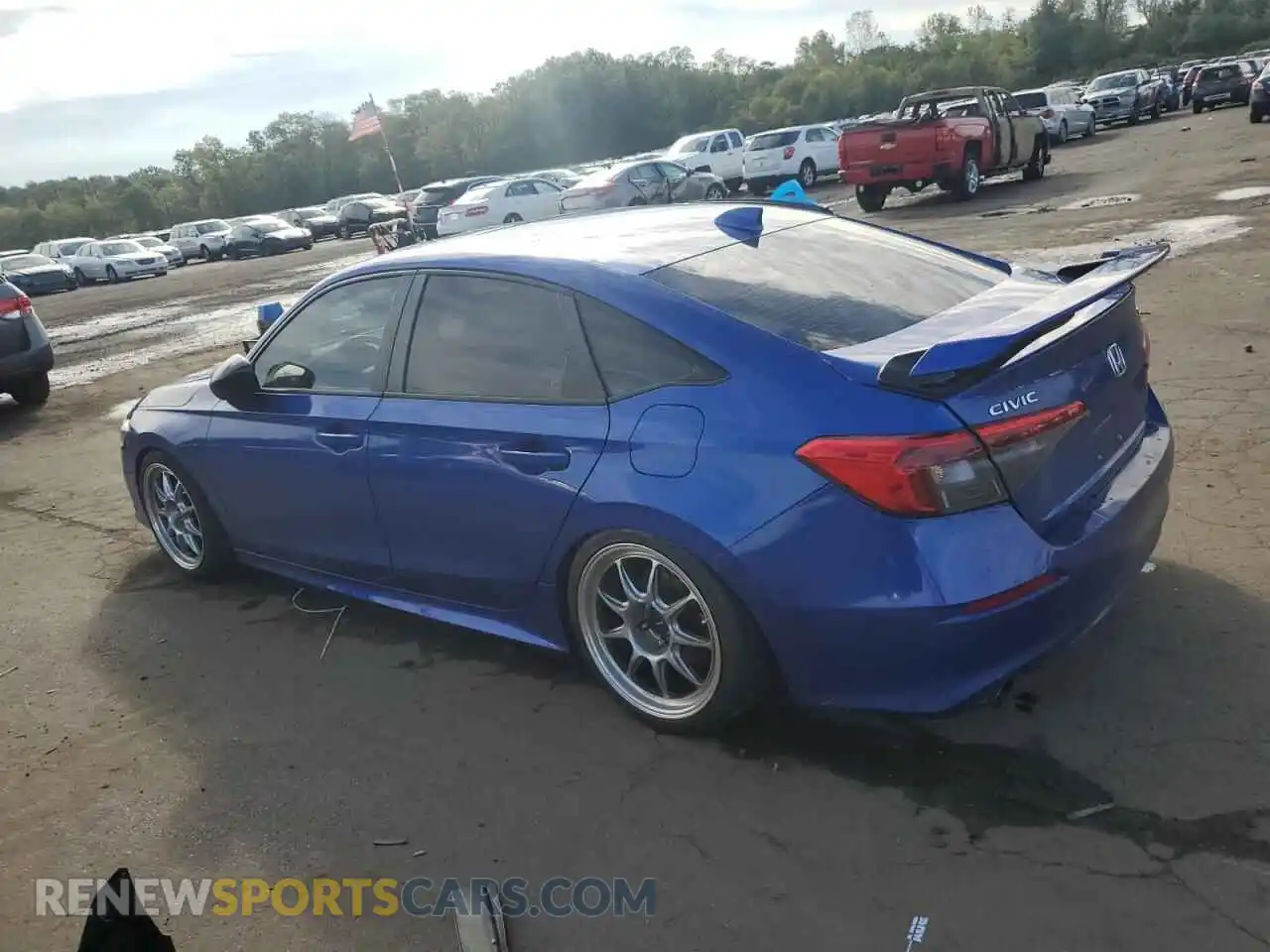 2 Photograph of a damaged car 2HGFE1E58NH473221 HONDA CIVIC 2022