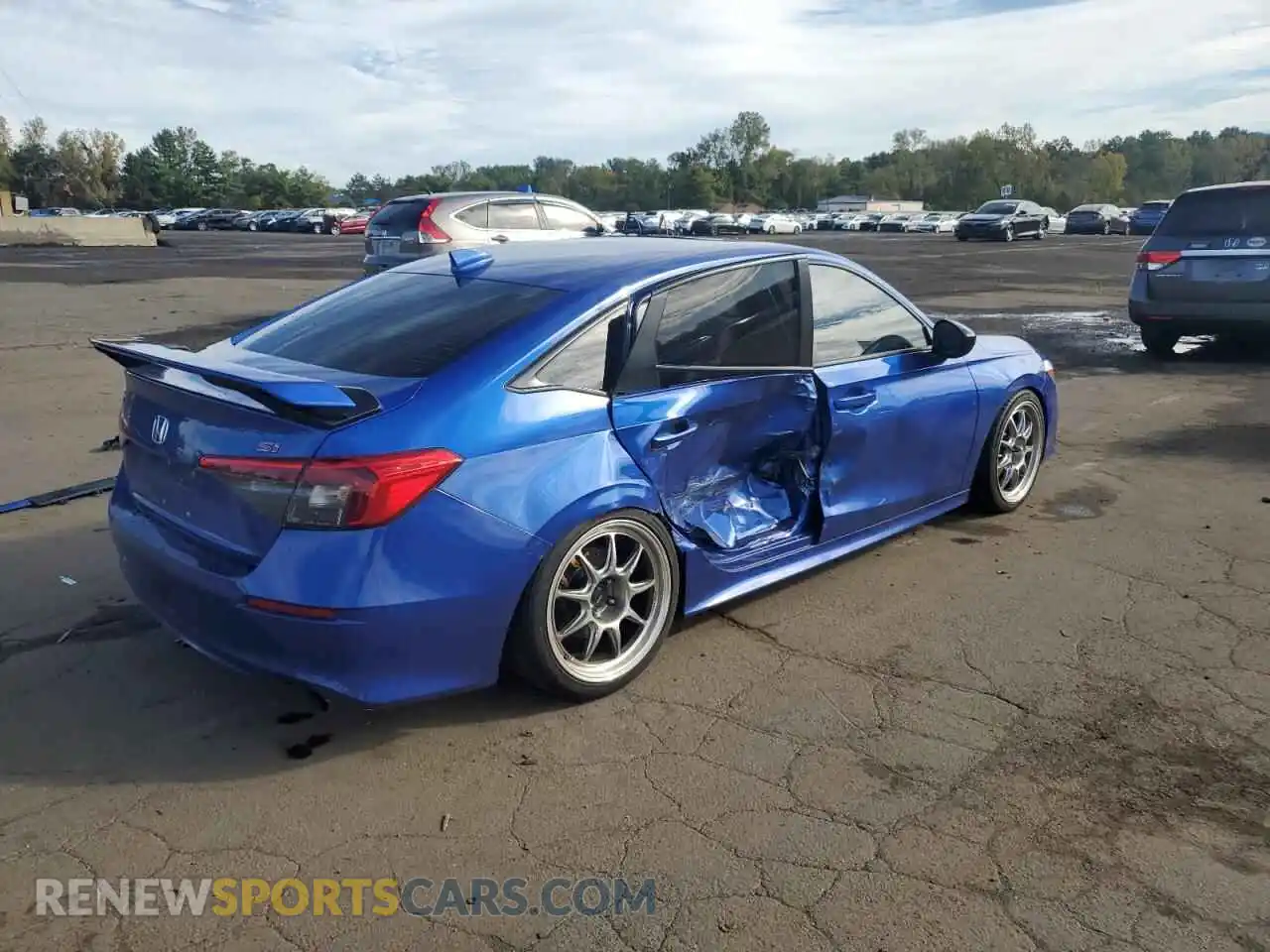 3 Photograph of a damaged car 2HGFE1E58NH473221 HONDA CIVIC 2022