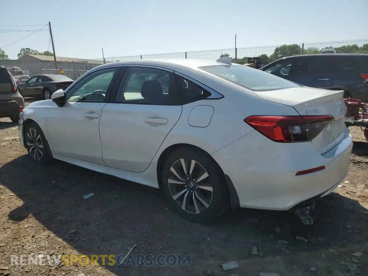2 Photograph of a damaged car 2HGFE1F72NH321175 HONDA CIVIC 2022