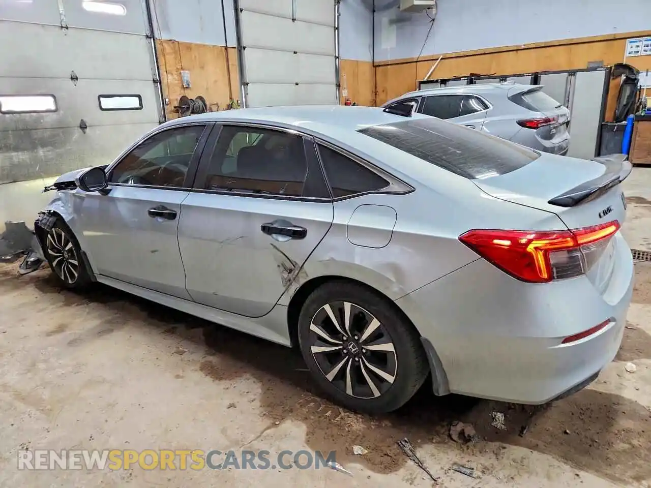 2 Photograph of a damaged car 2HGFE1F75NH309151 HONDA CIVIC 2022
