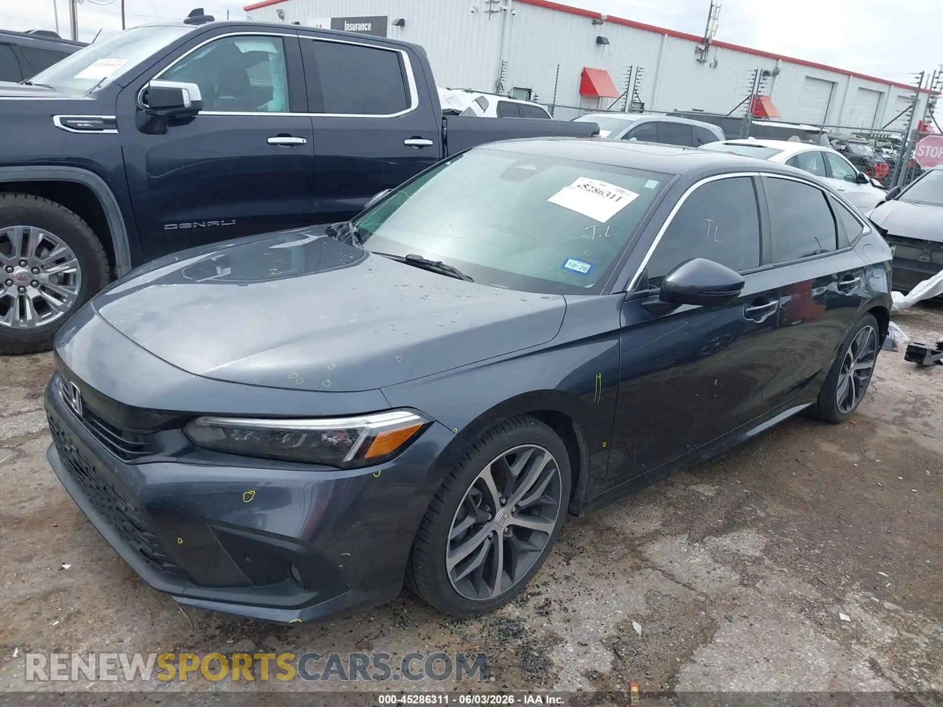 2 Photograph of a damaged car 2HGFE1F90NH304070 HONDA CIVIC 2022