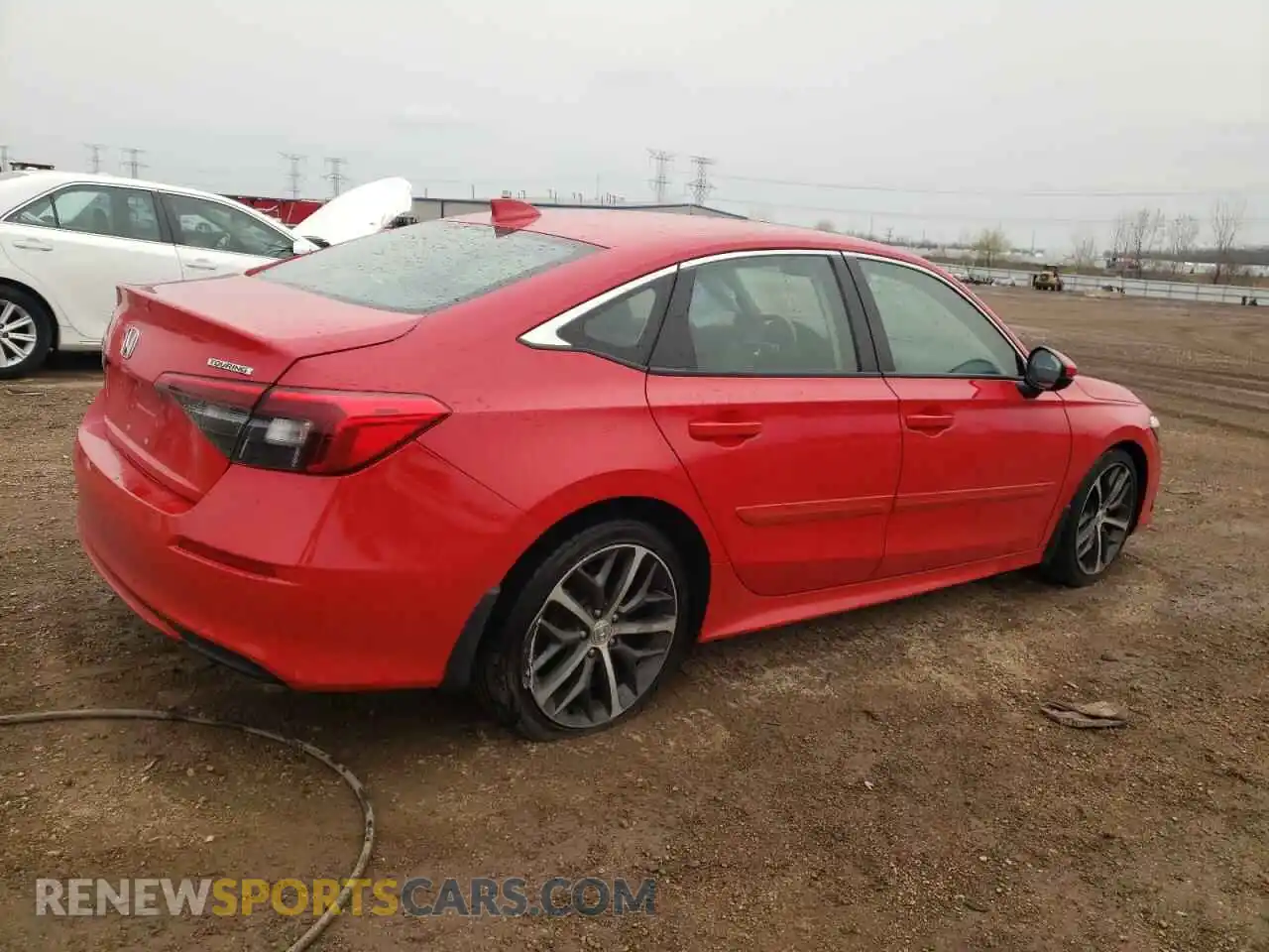 3 Photograph of a damaged car 2HGFE1F90NH308510 HONDA CIVIC 2022