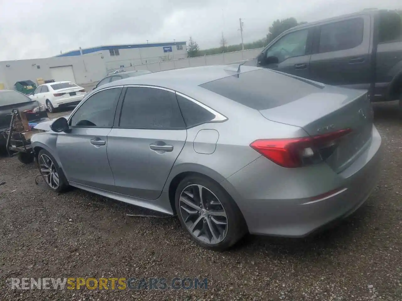 2 Photograph of a damaged car 2HGFE1F91NH007292 HONDA CIVIC 2022