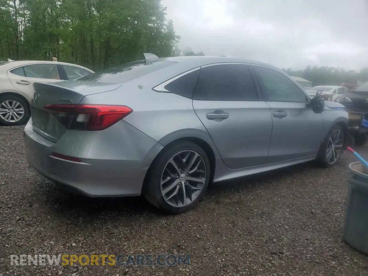3 Photograph of a damaged car 2HGFE1F91NH007292 HONDA CIVIC 2022
