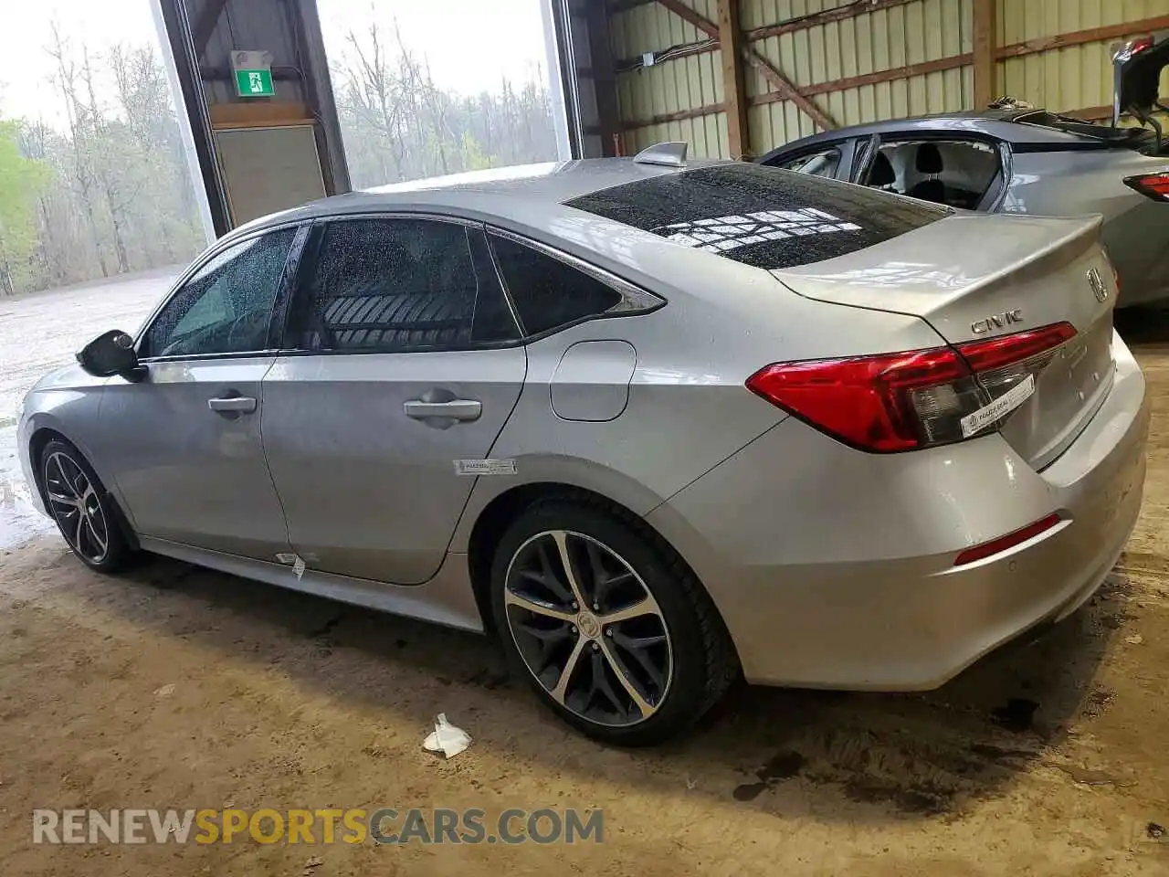 2 Photograph of a damaged car 2HGFE1F93NH002756 HONDA CIVIC 2022