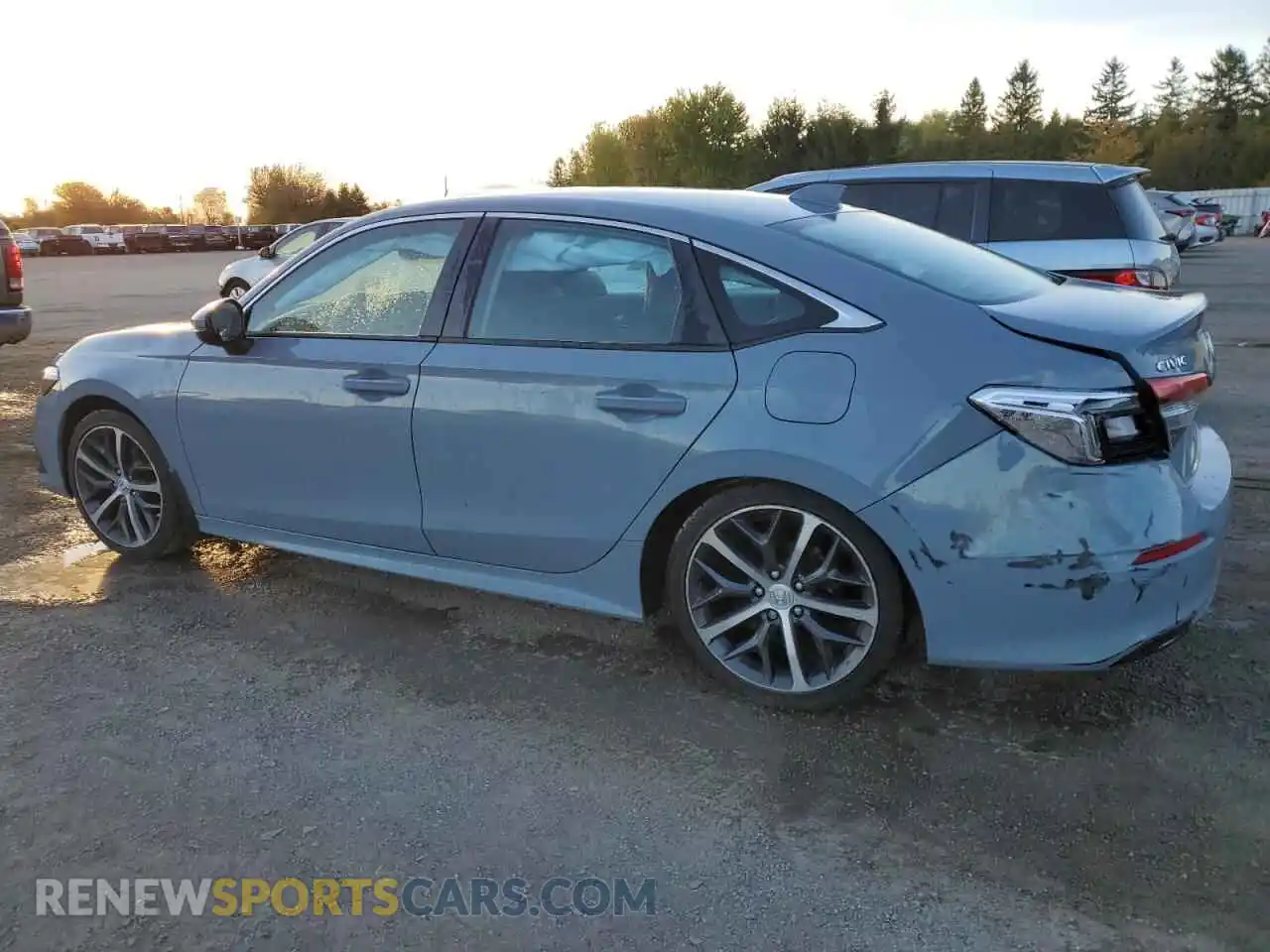 2 Photograph of a damaged car 2HGFE1F94NH003303 HONDA CIVIC 2022