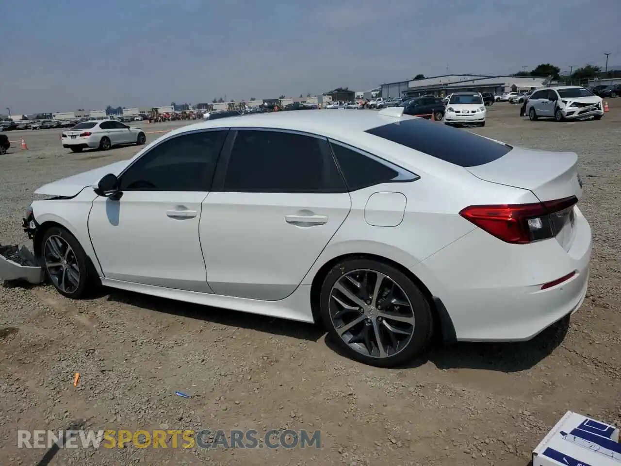 2 Photograph of a damaged car 2HGFE1F95NH324332 HONDA CIVIC 2022