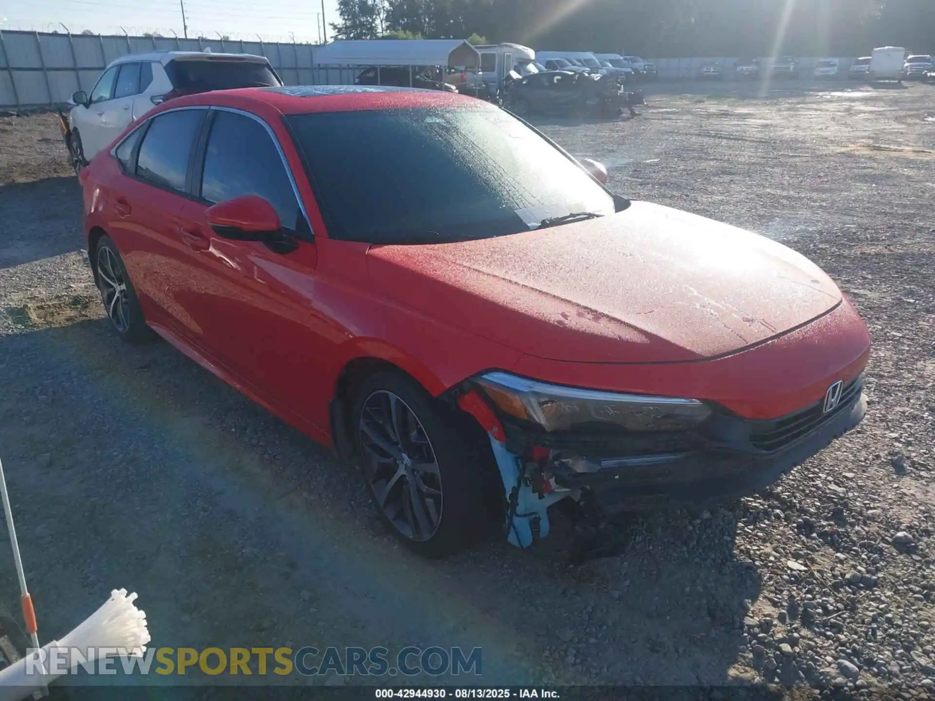 1 Photograph of a damaged car 2HGFE1F96NH320161 HONDA CIVIC 2022