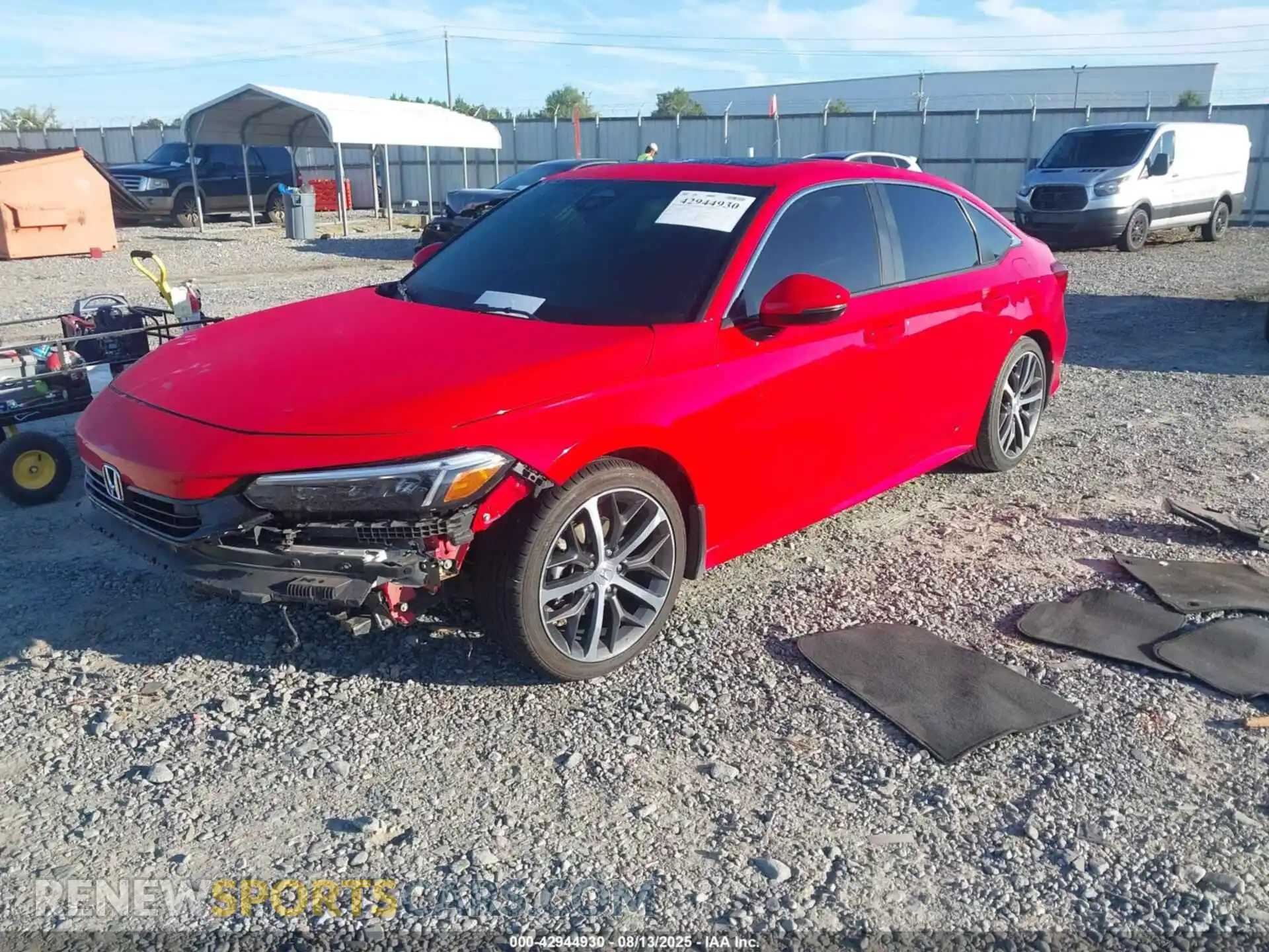2 Photograph of a damaged car 2HGFE1F96NH320161 HONDA CIVIC 2022