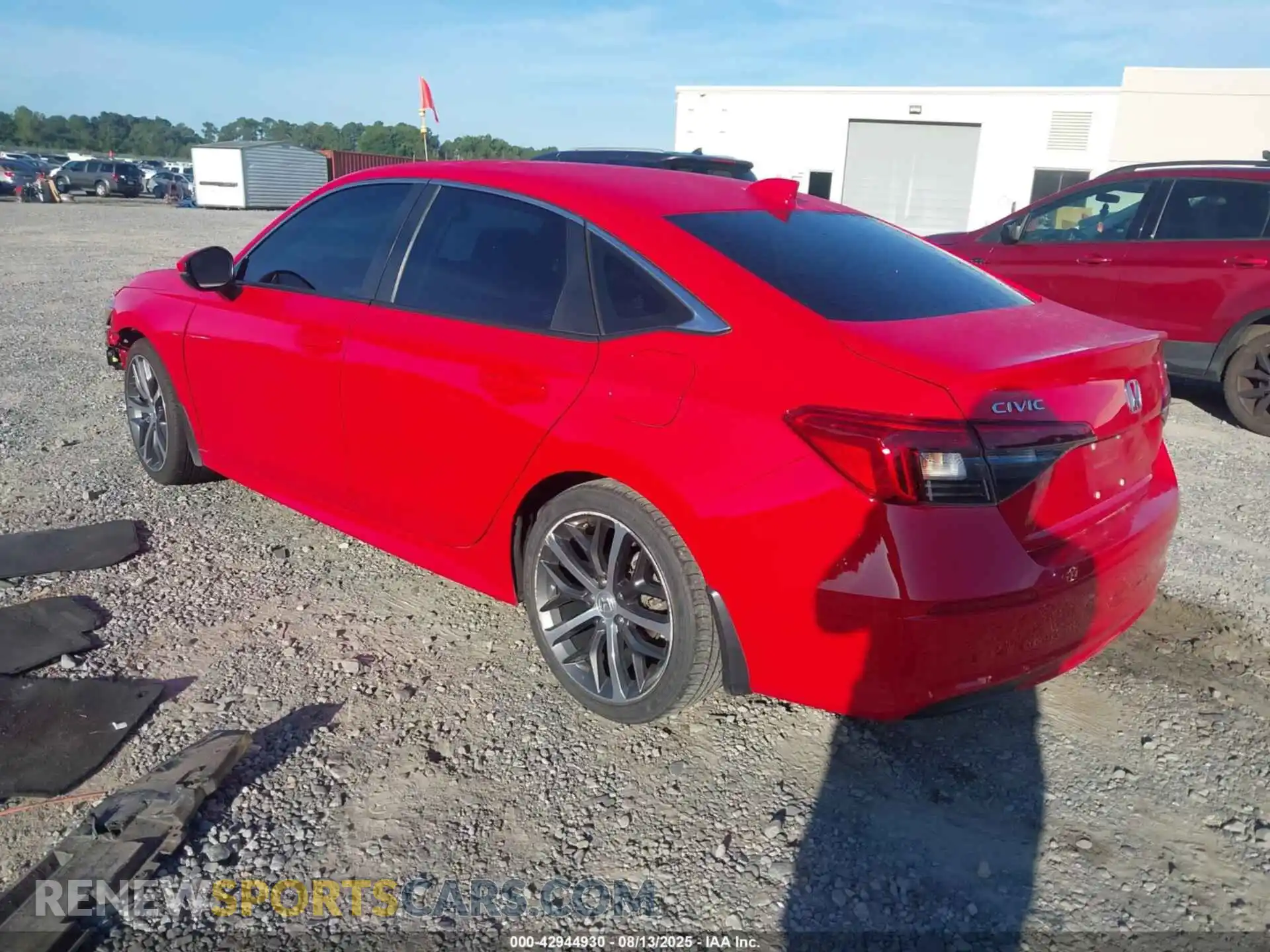 3 Photograph of a damaged car 2HGFE1F96NH320161 HONDA CIVIC 2022