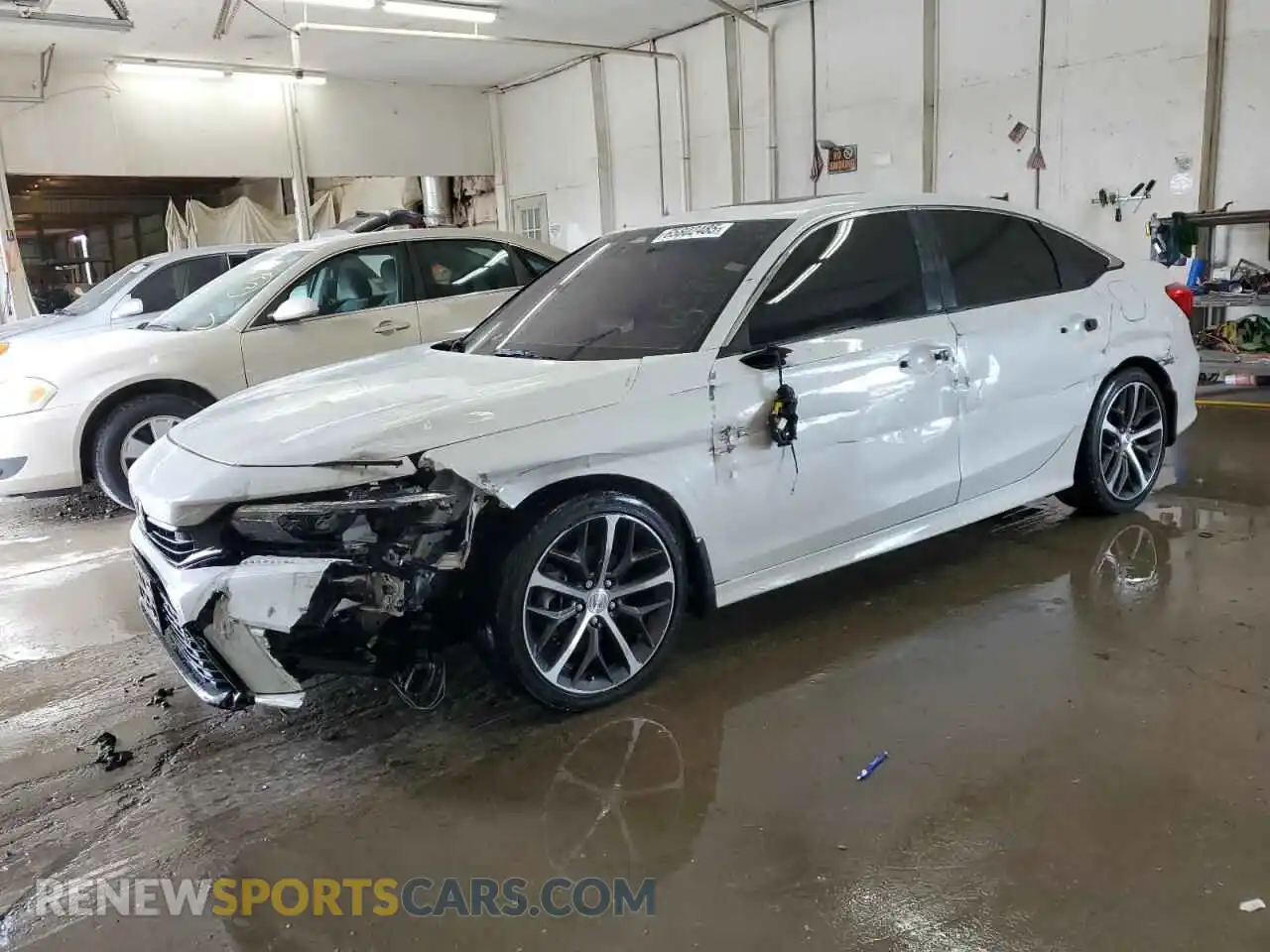 1 Photograph of a damaged car 2HGFE1F96NH326106 HONDA CIVIC 2022