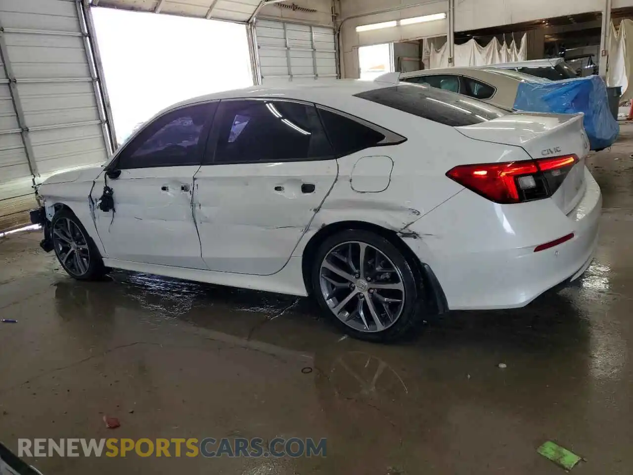 2 Photograph of a damaged car 2HGFE1F96NH326106 HONDA CIVIC 2022