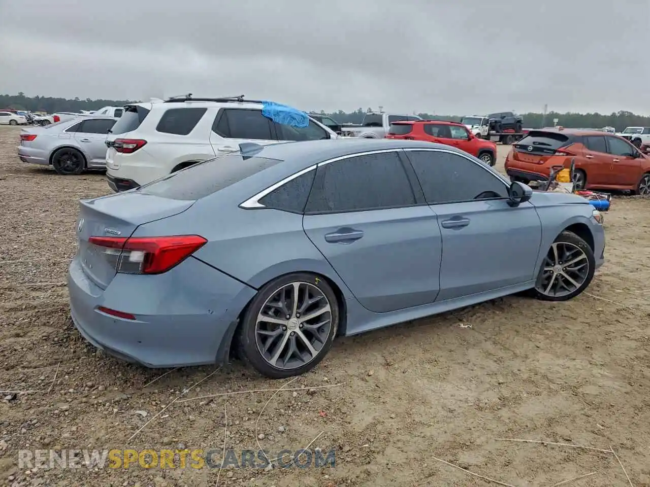 3 Photograph of a damaged car 2HGFE1F97NH320489 HONDA CIVIC 2022