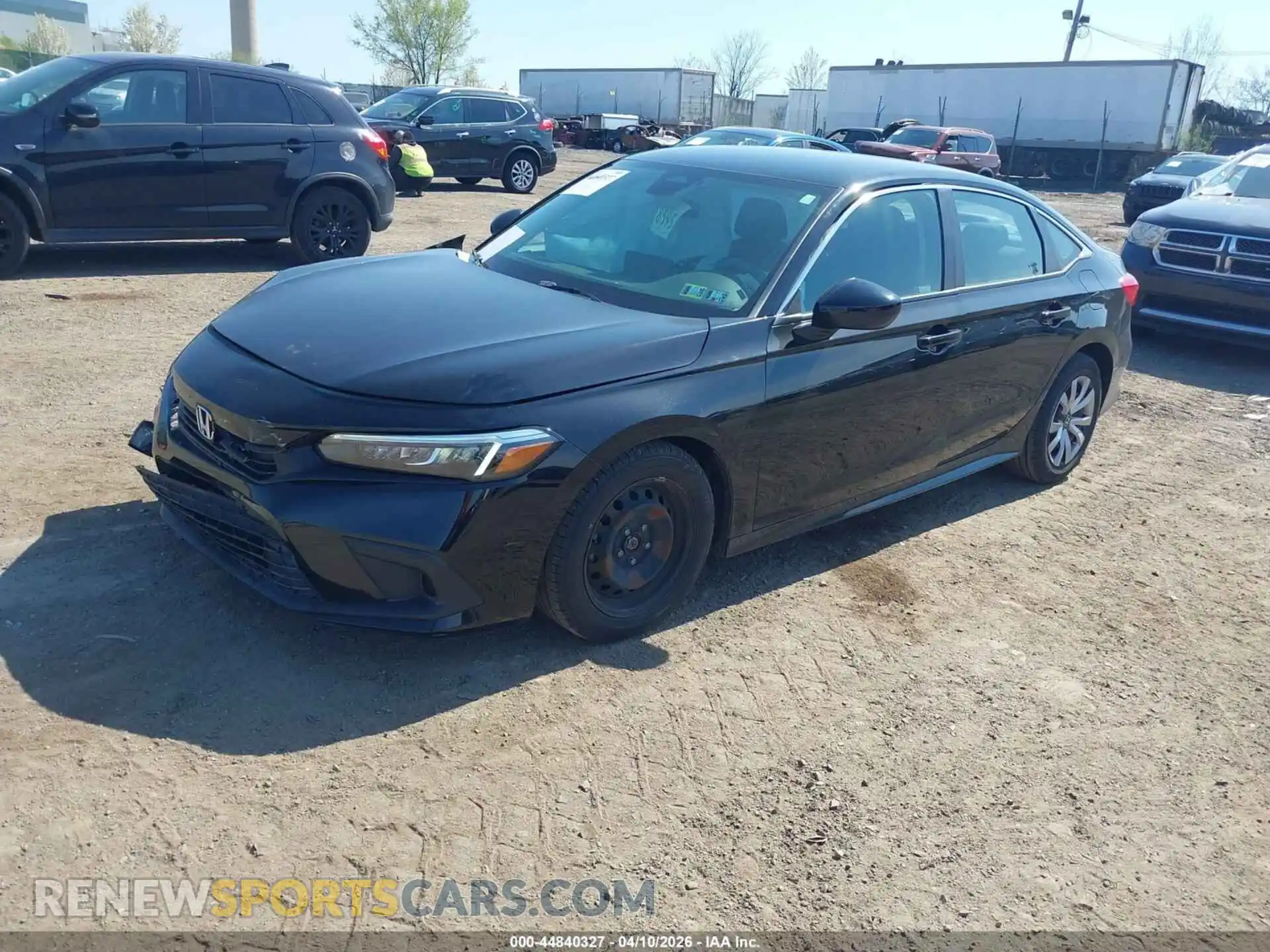 2 Photograph of a damaged car 2HGFE2F20NH507355 HONDA CIVIC 2022