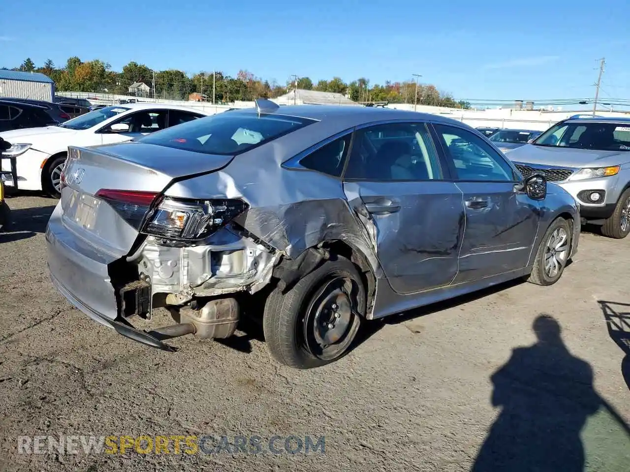 3 Photograph of a damaged car 2HGFE2F20NH508733 HONDA CIVIC 2022