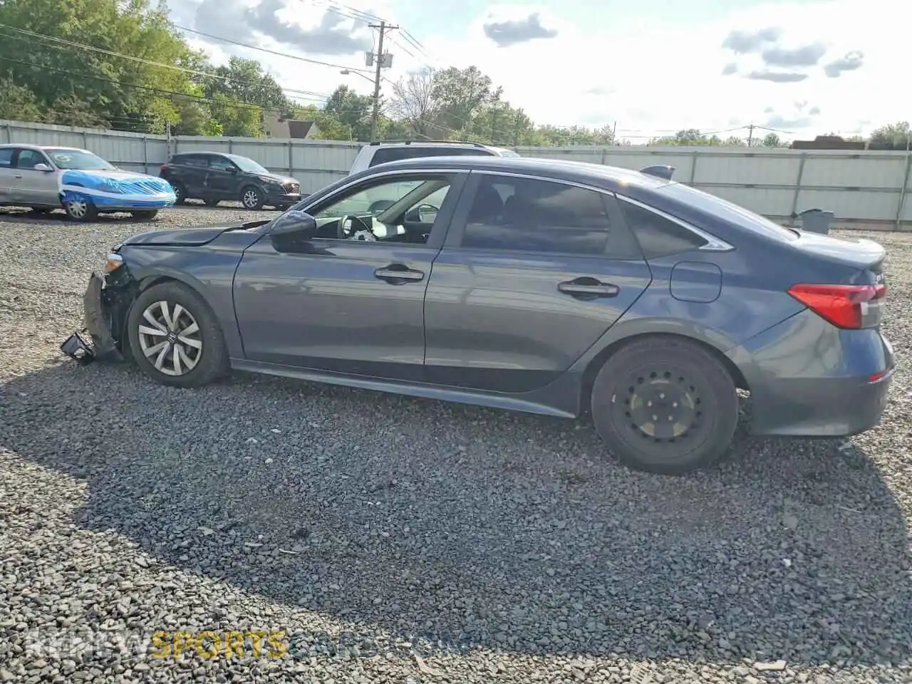 2 Photograph of a damaged car 2HGFE2F20NH549847 HONDA CIVIC 2022