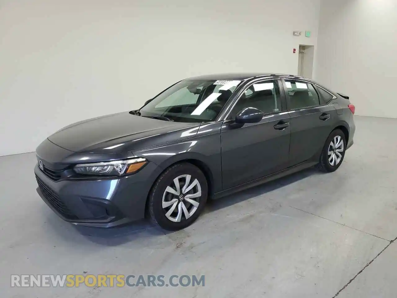 1 Photograph of a damaged car 2HGFE2F22NH516624 HONDA CIVIC 2022