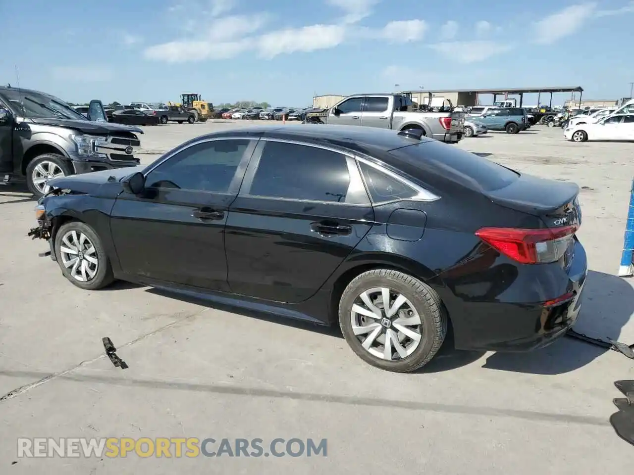 2 Photograph of a damaged car 2HGFE2F22NH528577 HONDA CIVIC 2022