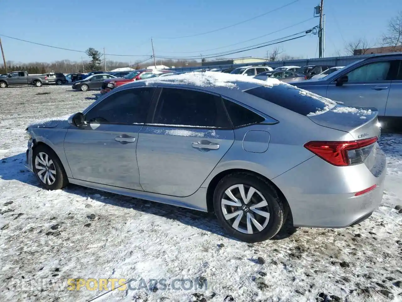 2 Photograph of a damaged car 2HGFE2F23NH512694 HONDA CIVIC 2022
