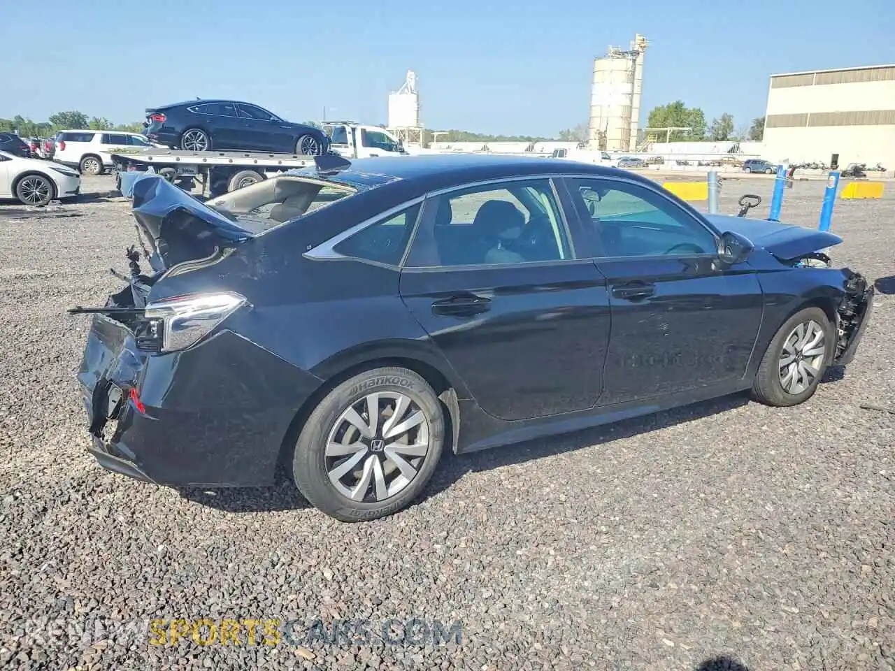 3 fotografías del automóvil dañado 2HGFE2F23NH522724 HONDA CIVIC 2022