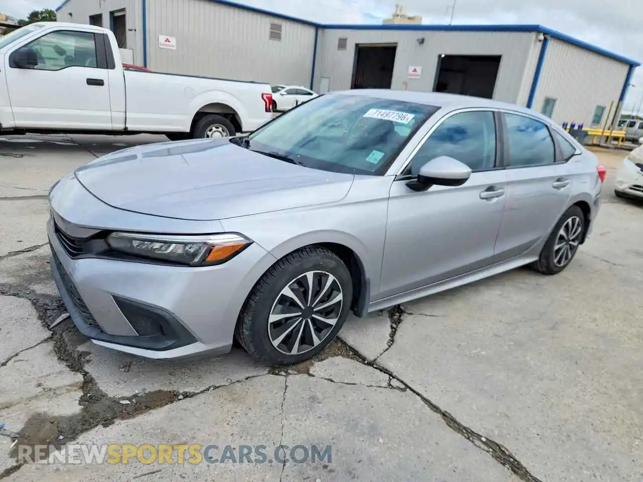 1 Photograph of a damaged car 2HGFE2F23NH540334 HONDA CIVIC 2022